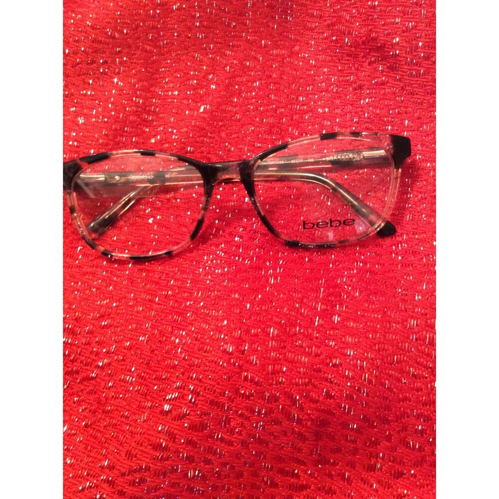 New BeBe Eye wear glasses Blush Tortoise Womens